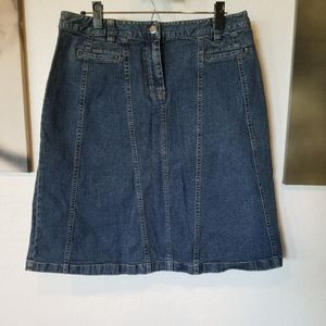 Jean skirt